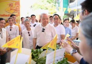 รองอธิบดีกรมทรัพย์สินทางปัญญา เข้าร่วมงาน “พาณิชย์เทศกาลกินเจ”