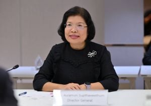 อธิบดีกรมทรัพย์สินทางปัญญา ประชุมหารือร่วมกับ Director General, Intellectual Property Dispute Resolution Bureau Ministry of Intellectual Property (MOIP)" (Mr. PARK Jin Hwan) เกี่ยวกับแนวทางความร่วมมือและแลกเปลี่ยนองค์ความรู้ ด้านทรัพย์สินทางปัญญา วันที่